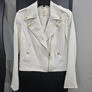 Michael Michael Kors moto zip short jacket